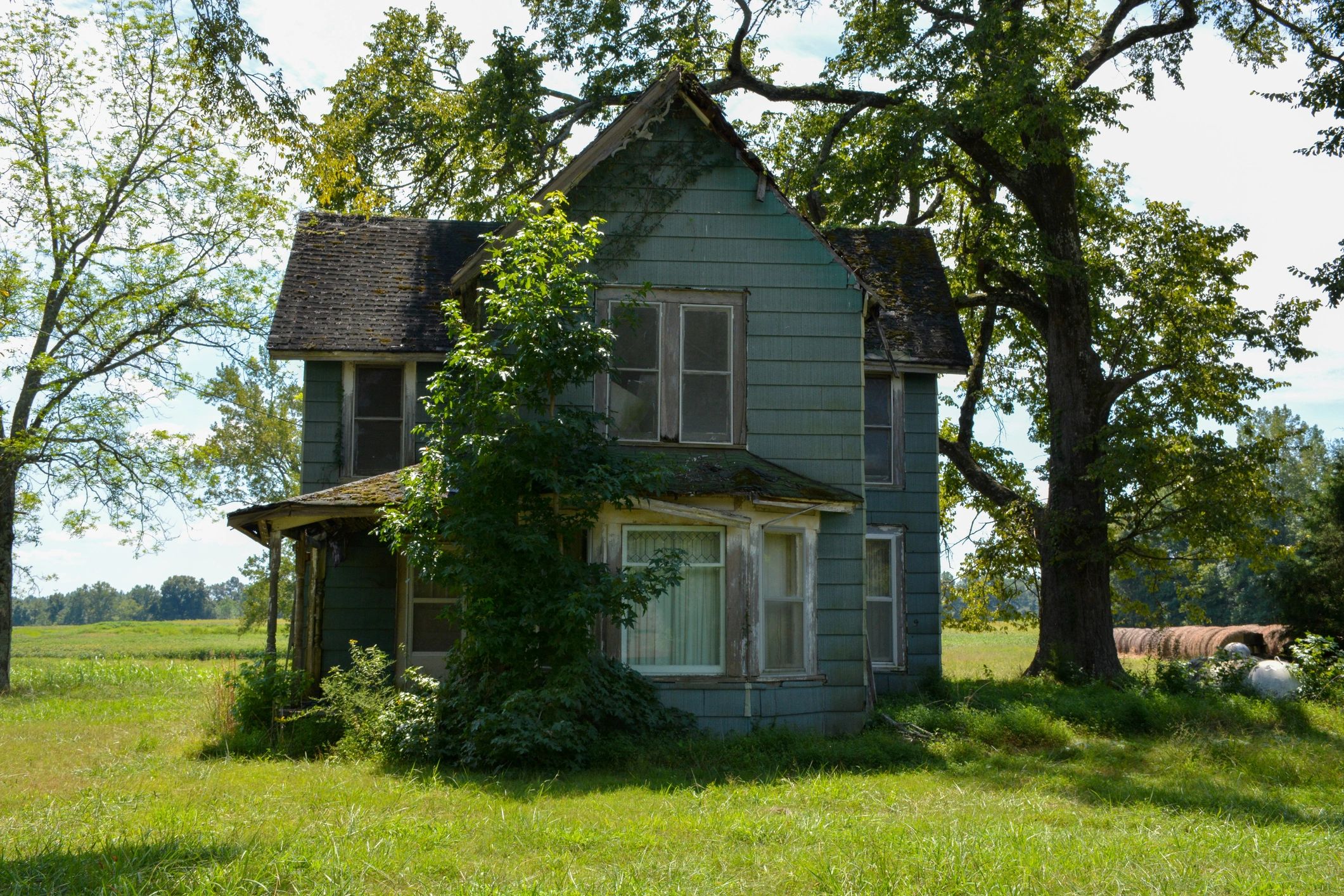 Historic Victorian house in a country setting